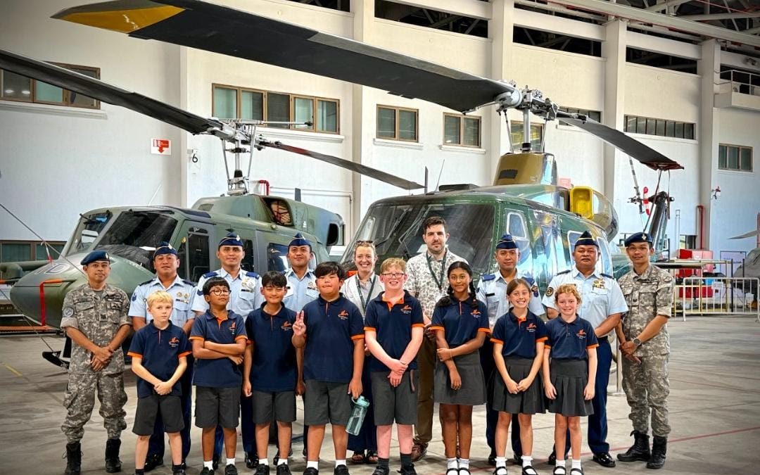 HORNBILL SCHOOL CONDUCTS EDUCATIONAL VISIT TO THE ROYAL BRUNEI AIR FORCE (RBAirF)