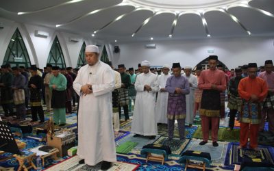 MASS MAGHRIB AND ISYA’ PRAYER, RECITATION OF SURAH YASSIN, TAHLIL AND THANKSGIVING PRAYER CEREMONY TO MARK THE 75th BIRTHDAY CELEBRATION OF HIS MAJESTY THE SULTAN OF YANG DI-PERTUAN OF BRUNEI DARUSSALAM