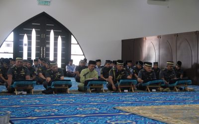 KHATAM AL-QURAN FUNCTION IN CONJUNCTION WITH HIS MAJESTY SULTAN HAJI HASSANAL BOLKIAH MU’IZZADDIN WADDAULAH, SULTAN AND YANG DI-PERTUAN OF BRUNEI DARUSSALAM’S 75TH BIRTHDAY CELEBRATIONS