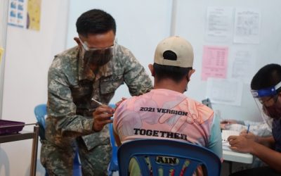 RBAirF RESPONSE TO THE COVID-19 BATTLE –  COURAGEOUS AIRMEN – THE VACCINATOR