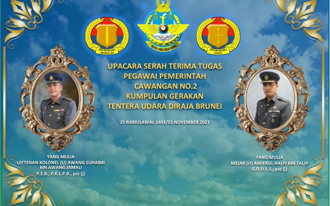 HANDING OVER CEREMONY OF THE COMMANDING OFFICER NO. 2 WING