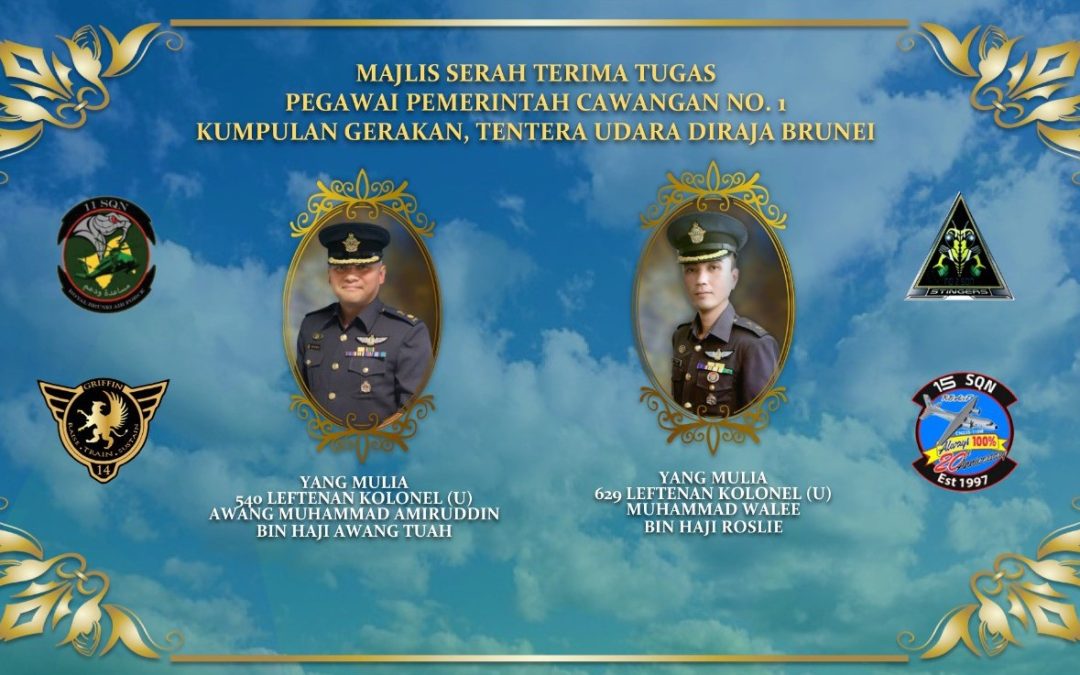 HANDOVER CEREMONY OF COMMANDING OFFICER NO. 1 WING