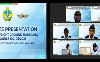 4 RBAirF PERSONNEL CONCLUDED AIR MOVEMENT FLIGHT GROUND HANDLING BASIC COURSE NO. 03/2021