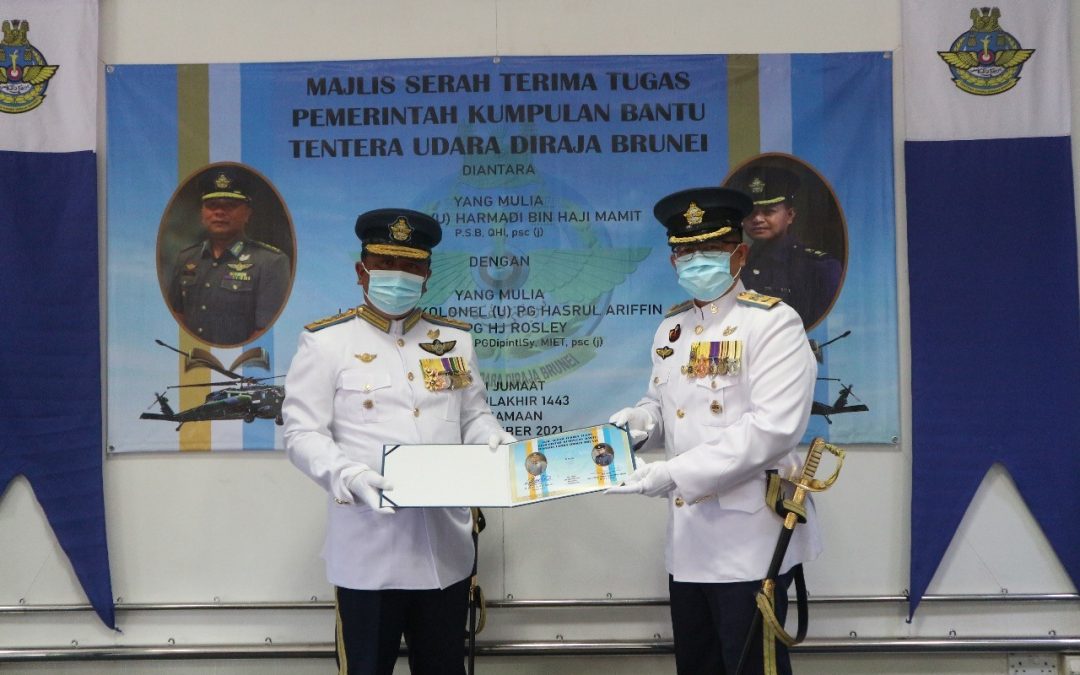 HANDOVER CEREMONY FOR RBAirF COMMANDER SUPPORT GROUP