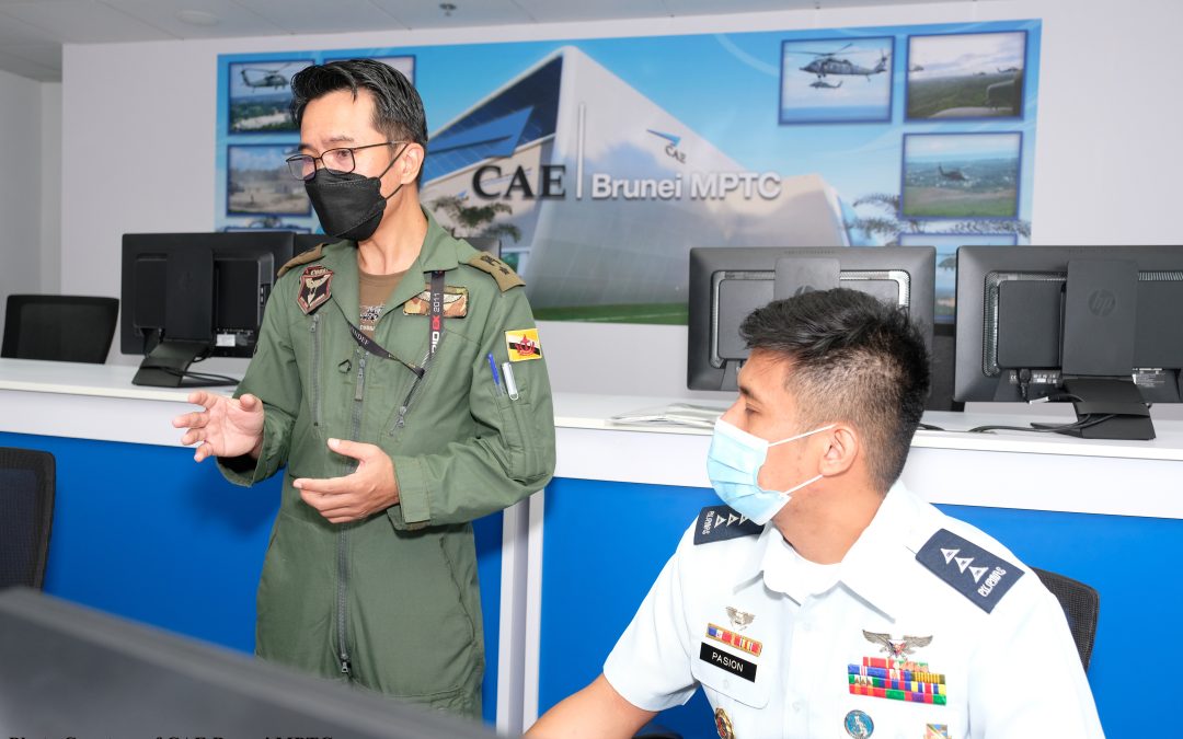 RBAirF SUPPORTS PHILIPPINE AIR FORCE (PAF) BLACKHAWK S70I PILOTS’ RECURRENCY TRAINING AT CAE BRUNEI MULTI-PURPOSE TRAINING CENTRE (MPTC)