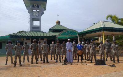 RBAirF CONDUCTS CLEANING CAMPAIGNS AT MOSQUES IN CONJUNCTION WITH RBAF DIAMOND JUBILEE ANNIVERSARY