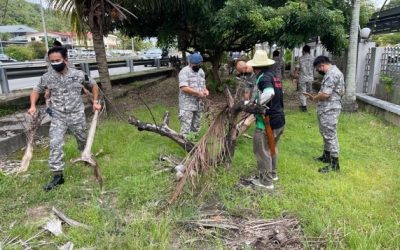 RBAirF HELD MOSQUES CLEANING CAMPAIGN IN CONJUNCTION WITH RBAF DIAMOND JUBILEE ANNIVERSARY