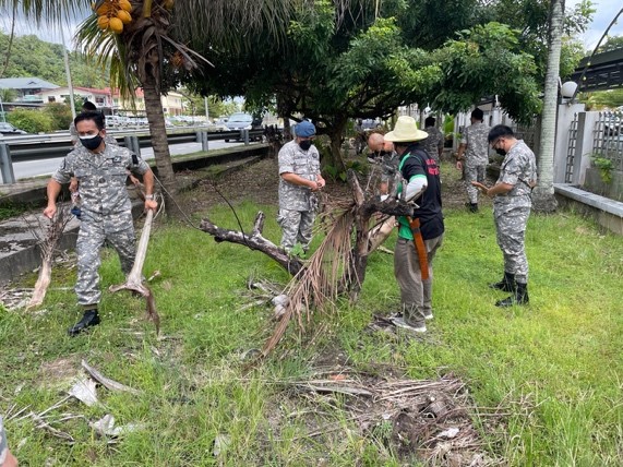 RBAirF HELD MOSQUES CLEANING CAMPAIGN IN CONJUNCTION WITH RBAF DIAMOND JUBILEE ANNIVERSARY