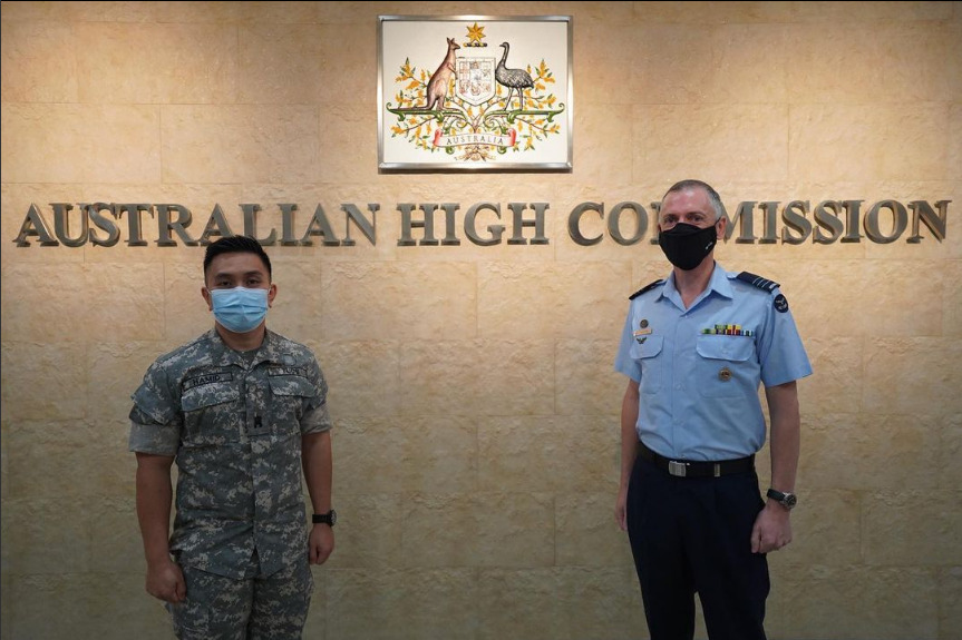RBAirF OFFICER HEADS TO CANBERRA, AUSTRALIA TO ATTEND THE AUSTRALIAN COMMAND AND STAFF COURSE
