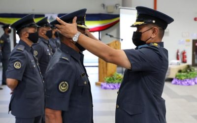 PROMOTION CEREMONY FOR 23 SENIOR NON-COMMISSIONED OFFICERS OF THE RBAirF