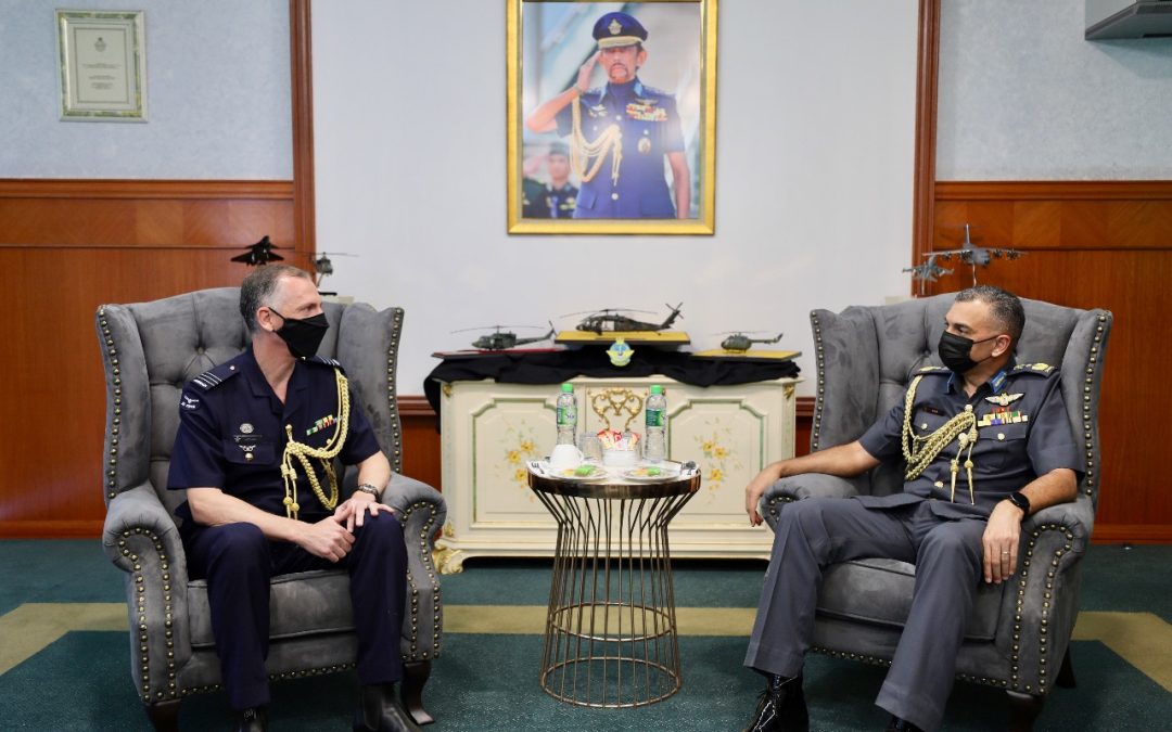 RBAirF COMMANDER RECEIVES INTRODUCTORY CALL FROM NEW DEFENCE ADVISOR OF AUSTRALIA TO NEGARA BRUNEI DARUSSALAM