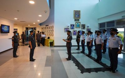PROMOTION CEREMONY FOR 13 SENIOR NON-COMMISSIONED OFFICERS OF THE ROYAL BRUNEI AIR FORCE