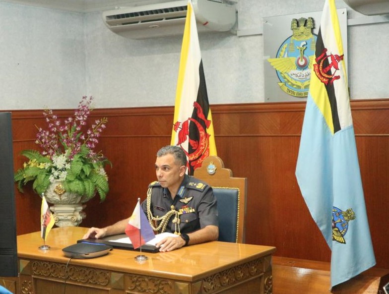 RBAirF COMMANDER RECEIVED VIRTUAL CALL FROM COMMANDING GENERAL OF THE PHILIPPINES AIR FORCE