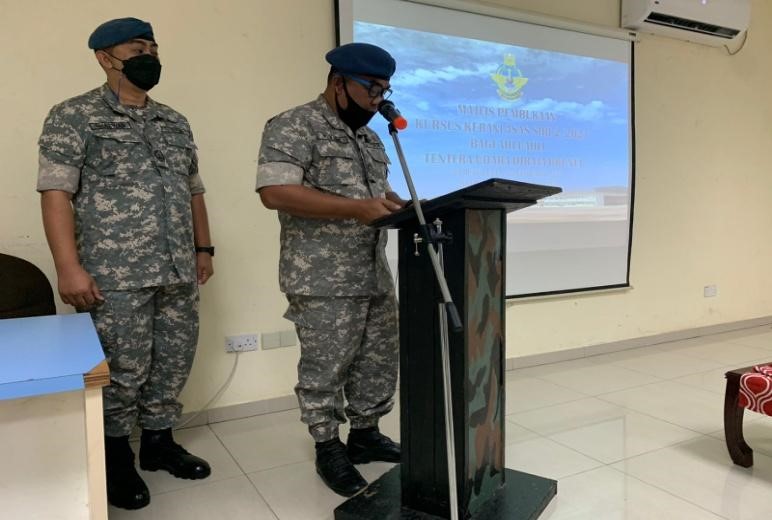 OPENING CEREMONY OF BASIC MILITARY CLERK COURSE SERIES 2/2021, RBAirF