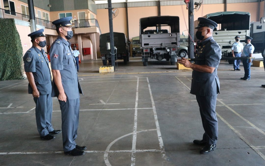 PROMOTION CEREMONY FOR SENIOR NON-COMMISSIONED OFFICERS AND JUNIOR NON-COMMISSIONED OFFICERS OF NO. 2 WING OPERATIONS GROUP RBAirF