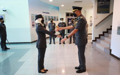 SWORD PRESENTATION CEREMONY FOR THE RBAirF NEWLY COMMISSIONED OFFICERS FROM INTAKE 20