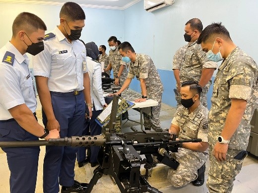 INDUCTION WEEK FOR 16 NEWLY COMMISSIONED OFFICERS OF OFFICER CADET SCHOOL INTAKE 20