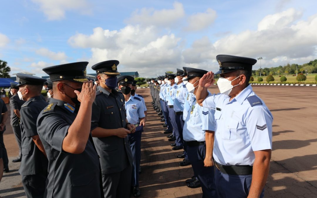 LONG SERVICE AND GOOD CONDUCT MEDAL CEREMONY FOR 2018 AND 2019 PERSONNEL CONDUCTED BY RBAirF