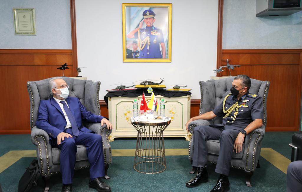 RBAirF COMMANDER RECEIVES COURTESY CALL FROM AMBASSADOR OF THE REPUBLIC OF TURKEY TO NEGARA BRUNEI DARUSSALAM