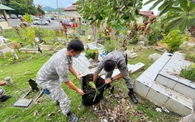 NO.1 WING RBAirF CONDUCTED CLEANING CAMPAIGN IN CONJUNCTION WITH RBAF DIAMOND JUBILEE