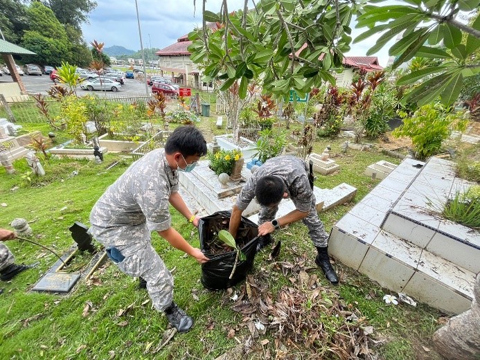 NO.1 WING RBAirF CONDUCTED CLEANING CAMPAIGN IN CONJUNCTION WITH RBAF DIAMOND JUBILEE