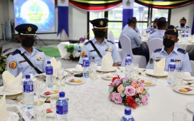CURRY LUNCH CEREMONY IN CONJUNCTION WITH HANDOVER OF RBAirF SUPPORT GROUP REGIMENT SERGEANT MAJOR