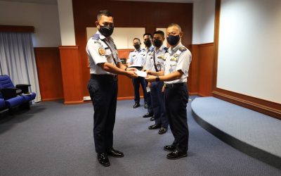 COUPON PRESENTATION CEREMONY IN CONJUNCTION WITH EID AL-FITR CELEBRATION 1443H AND RECITATION OF RATIB AL’ATTAS FOR RBAirF SENIOR NON-COMMISSIONED OFFICERS (SNCOs)