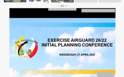 EXERCISE AIRGUARD 26/22 INITIAL PLANNING CONFERENCE
