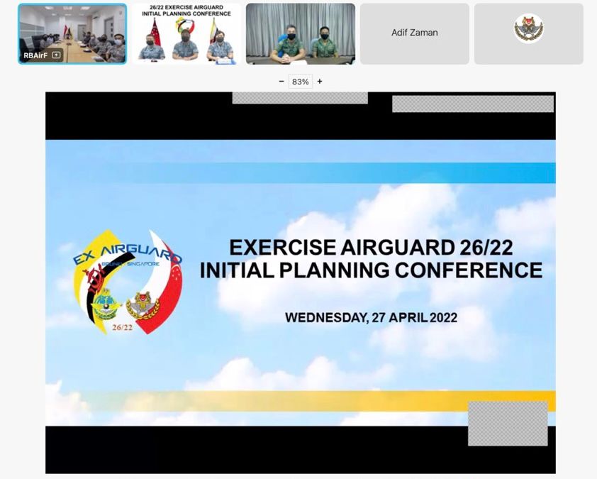 EXERCISE AIRGUARD 26/22 INITIAL PLANNING CONFERENCE