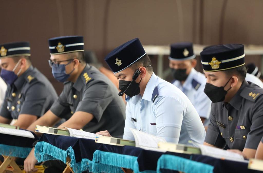 RBAirF HELD KHATAM AL-QUR’AN IN CONJUNCTION WITH THE HOLY MONTH OF RAMADHAN 1443H
