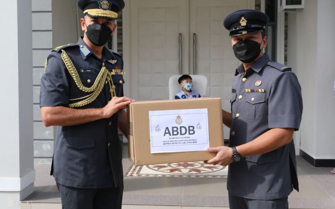 33 RBAirF CHILDREN WITH DIFFERENT ABILITIES RECEIVE DONATIONS IN CONJUNCTION WITH THE RBAF DIAMOND JUBILEE