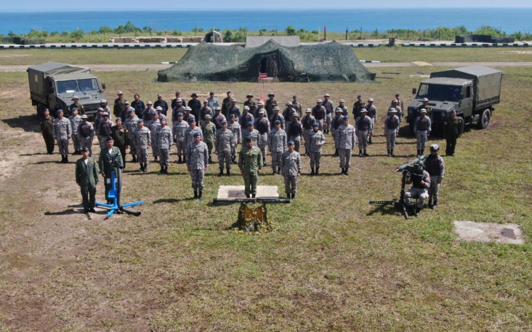 COMMANDER OF ROYAL BRUNEI ARMED FORCES WORKING VISIT TO BUKIT AGOK FIRING RANGE