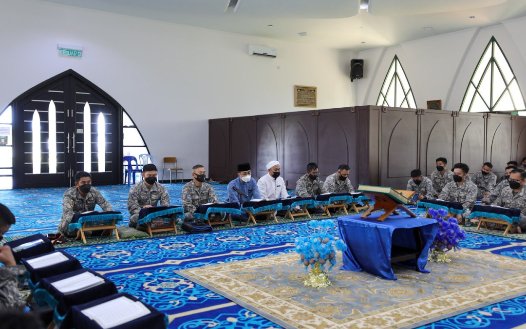 ROYAL BRUNEI AIR FORCE (RBAirF) HELD A KHATAM AL-QUR’AN CEREMONY IN CONJUNCTION WITH THE ROYAL BRUNEI ARMED FORCES (RBAF) 61ST ANNIVERSARY CELEBRATIONS