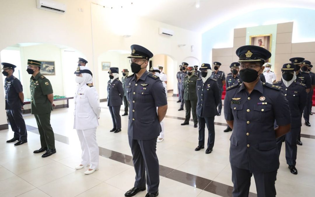 PROMOTION CEREMONY FOR 23 RBAirF OFFICERS