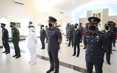 PROMOTION CEREMONY FOR 23 RBAirF OFFICERS