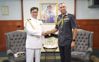 RBAirF COMMANDER RECEIVES INTRODUCTORY CALL FROM THE DEFENCE ATTACHE EMBASSY OF JAPAN IN MALAYSIA ACCREDITED TO BRUNEI DARUSSALAM