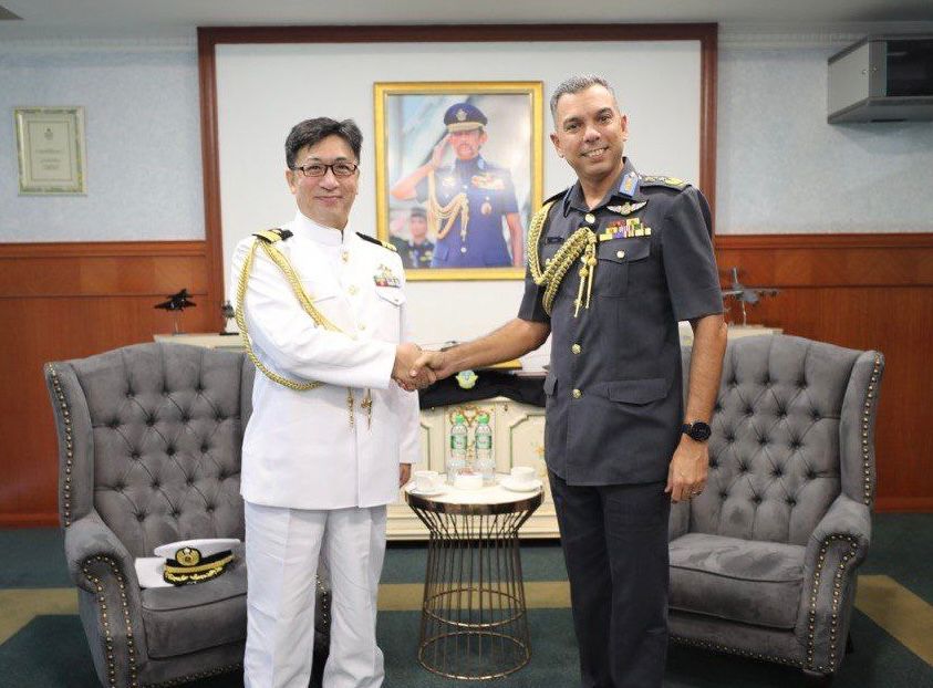 RBAirF COMMANDER RECEIVES INTRODUCTORY CALL FROM THE DEFENCE ATTACHE EMBASSY OF JAPAN IN MALAYSIA ACCREDITED TO BRUNEI DARUSSALAM