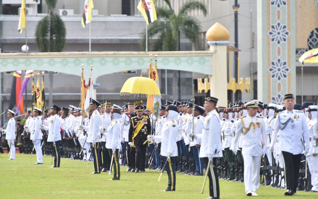 RBAirF JOINS THE GRAND PARADE FOR HIS MAJESTY’S 76TH BIRTHDAY CELEBRATION