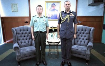 RBAirF COMMANDER RECEIVES INTRODUCTORY CALL FROM PEOPLE’S REPUBLIC OF CHINA DEFENCE ATTACHÉ TO BRUNEI DARUSSALAM