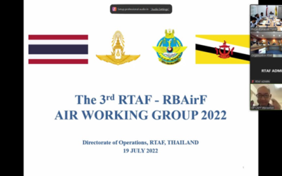 THE 3rd RTAF – RBAirF AIR WORKING GROUP MEETING 2022