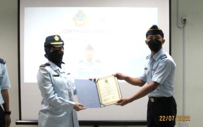 CLOSING CEREMONY AND CERTIFICATE PRESENTATION FOR FLIGHT LINE MECHANIC BASIC COURSE AND GROUND SUPPORT EQUIPMENT BASIC COURSE 2022