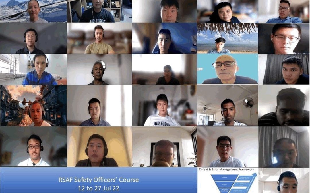 RBAirF OFFICER ATTENDS RSAF SAFETY OFFICER COURSE