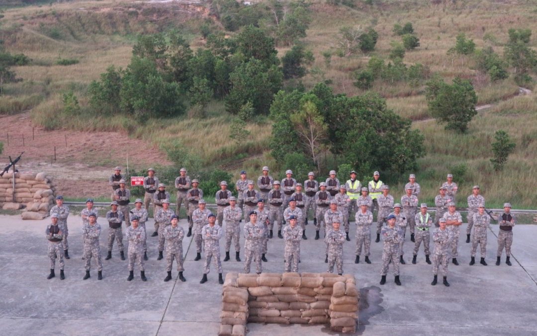 COMBINED ALL ARMS AIR DEFENCE AND HEAVY MACHINE GUN LIVE FIRING AT THE FIELD FIRING AREA
