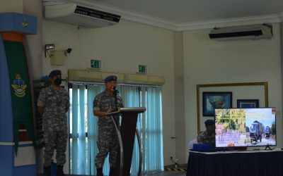 CLOSING CEREMONY FOR THE ALL ARMS AIR DEFENCE COURSE 2022 AND THE CLASS 3 DRIVING ‘IVECO CONVERSION’ COURSE SERIAL 1/2022