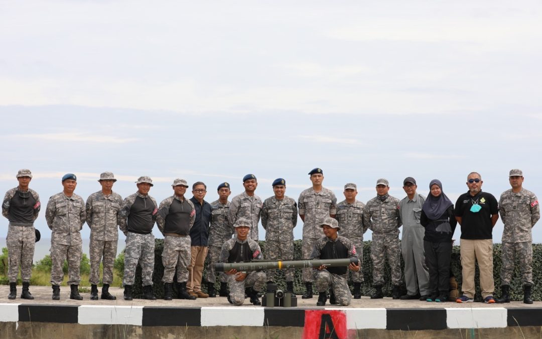 MISTRAL LIVE FIRING AT BUKIT AGOK FIRING RANGE