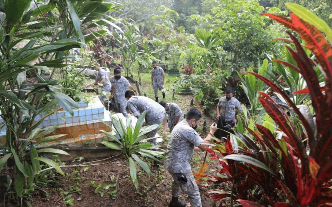 RBAirF HELD CEMETERY CLEANING CAMPAIGN PROJECT IN CONJUNCTION WITH RBAF’S 61ST ANNIVERSARY