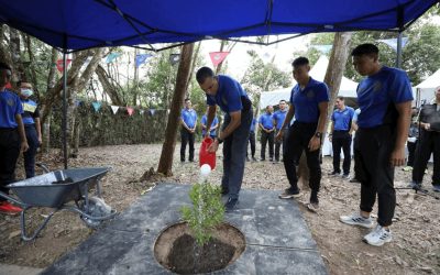 RBAirF TREE PLANTING EVENT IN CONJUNCTION WITH RBAF 61st ANNIVERSARY