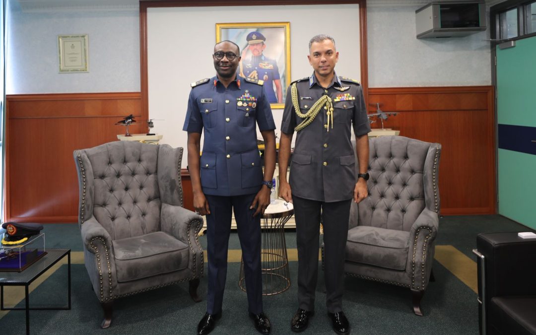 RBAirF COMMANDER RECEIVES INTRODUCTORY CALL FROM THE DEFENCE ADVISER OF NIGERIA