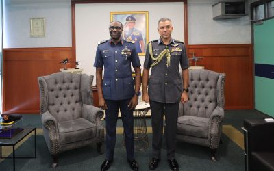 RBAirF COMMANDER RECEIVES INTRODUCTORY CALL FROM THE DEFENCE ADVISER OF NIGERIA