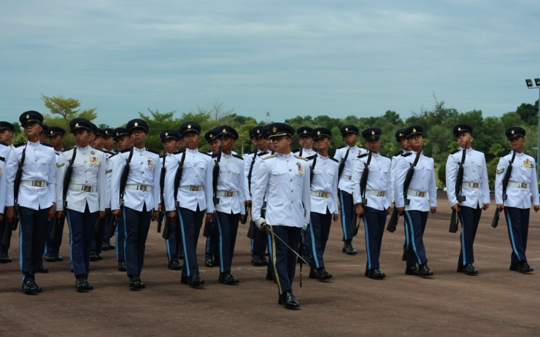 NO. 2 WING RBAirF HELD AN INTER-TROOP PARADE COMPETITION
